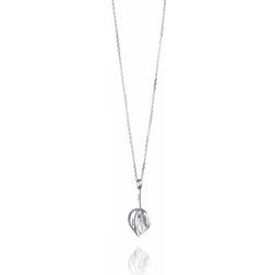 Efva Attling Captured Harmony Pendant - Silver/Rock Crystal