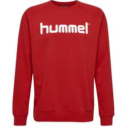 Hummel Junior Sweatshirt Cotton Logo - Rouge