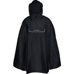 Vaude Poncho Chubasquero Valdipino Negro - Black