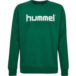 Hummel Go Kids Cotton Logo Sweatshirt - Evergreen (203516-6140)