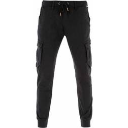 Reell Reflex Rib Cargo Pantaloni Nero - Black