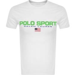 Polo Ralph Lauren Classic Fit Sport Jersey T-Shirt - Valkoinen