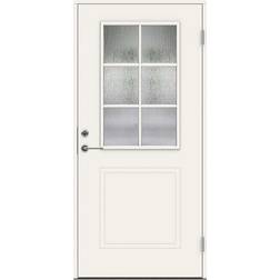 Swedoor Basic Clever-Line P-400 Yderdør Frostet glas S 0502-Y (94.8x211.5cm)