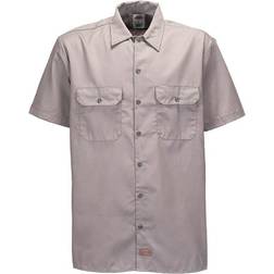 Dickies 1574 Original Short Sleeve Work Shirt - Silver Grey