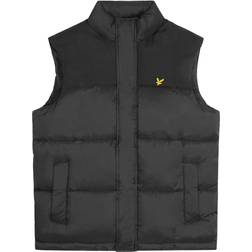 Lyle & Scott Wadded Gilet - Jet Black