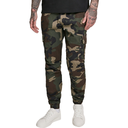 Urban Classics Camo Cargo Jogging Pants 2.0 - Wood Camo