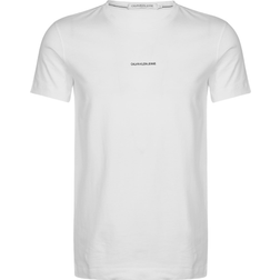 Calvin Klein Ck The Basics Slim Organic Cotton T-shirt - Bright White