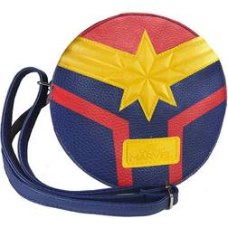 Marvel Captain Marvel Faux Leather Shoulder Bag - Blue