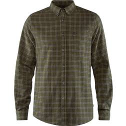 Fjällräven Övik Flannel Shirt - 662 Deep Forest