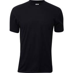 Dovre Singel Jersey T-Shirt - Zwart Katoen