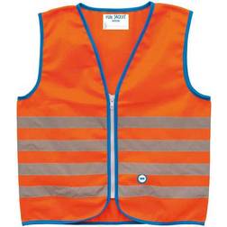 Wowow Reflex-Kinderweste Fun Jacket, Orange, Gr.M