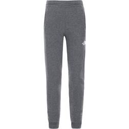 The North Face Youth Fleece Pants - TNF Medium Grey Heather/TNF White (NF0A2WAI-GAZ)