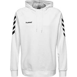 Hummel Felpa con cappuccio Enfant Cotton - Blanc