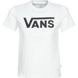 Vans Camiseta 'WM FLYING V CREW' - Negro/Blanco