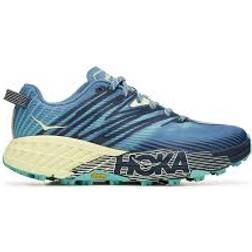 Hoka Speedgoat 4 W - Provincial Blue/Luminary Green