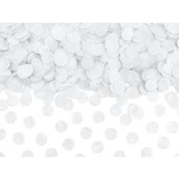 PartyDeco Confetti Circles White