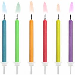 PartyDeco Decor Birthday Candles 6-pack