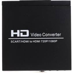 North SCART/HDMI-HDMI/Coaxial/3.5mm F-F Adapter