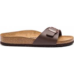 Birkenstock Madrid Birko-Flor - Dark Brown