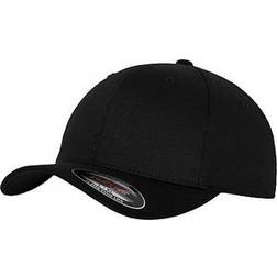 Flexfit 6277 Wooly Combed Cap - Black