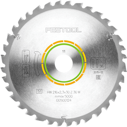 Festool cirkelzaagblad 210x2,4x30 W36 493198