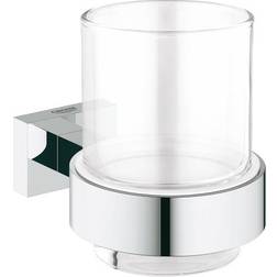 Grohe Essentials Cube Glas Met Houder Chroom 40755001