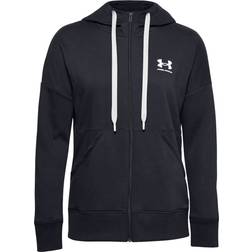 Under Armour Rival Fleece Fz Hoodie - Black