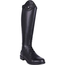 QHP Bottes d'équitation Enfant Romy - Noir