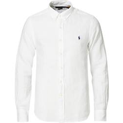 Polo Ralph Lauren Linen Shirt Piece Dye White Male