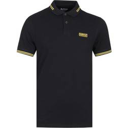 Barbour Essential Tipped Polo Shirt - Black