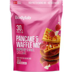 Bodylab Pancake & Waffle Mix White Chocolate Raspberry 500g