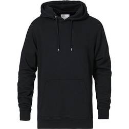 Colorful Standard Men's Classic Organic Popover Hoodie - Deep Black