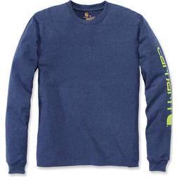 Carhartt Logo Sweat-Shirt - Bleu