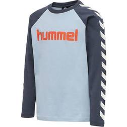 Hummel Boy's T-shirt LS - Blue Frog (204711-7781)