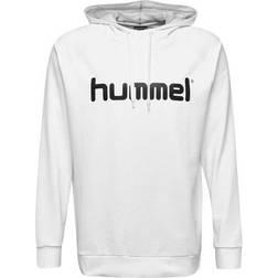 Hummel Go Kids Cotton Logo Hoodie - White (203512-9001)