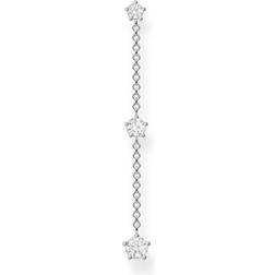 Thomas Sabo Single Earring - Silver/White