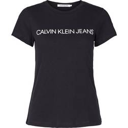 Calvin Klein Slim Logo T-shirt - Ck Black