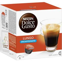 Nescafé Dolce Gusto Lungo Decaffeinated 112g 16pcs 3Paquete