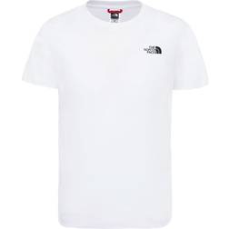 The North Face Youth Simple Dome T-shirt - TNF White/TNF Black (2WAN)