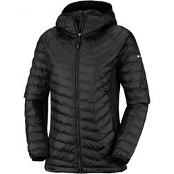 Columbia Chaqueta con capucha Powder Pass negro mujer - Black