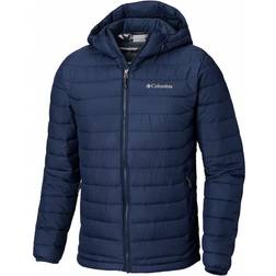 Columbia Powder Lite Hooded Puffer Jacket Men's - Collegiate Navy