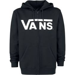 Vans Classic Zip Hoodie - Black/White