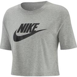 Nike Sportswear Essential Crop Camiseta De Manga Corta Mujeres - Gris