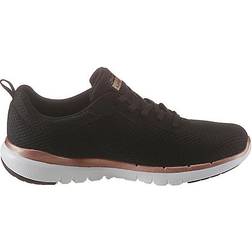 Skechers Flex Appeal 3.0 Sneakers - Zwart