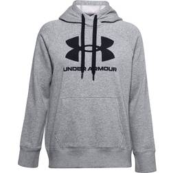 Under Armour Rival Fleece Logo Hoodie Women's - Steel Medium Heather/Black