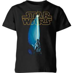 Star Wars Lightsaber Kid's T-Shirt - Black (11864148)