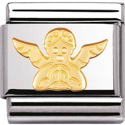 Nomination Composable Classic Link Angel - Silver/Gold