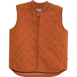 Wheat Gilet Eden Thermo Vest - Terracotta (7484d-993-5085)