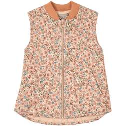 Wheat Gilet Eden Thermo Vest - Alabaster Flowers (7484d-982-9048)