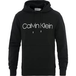 Calvin Klein Front Logo Hoodie -Black